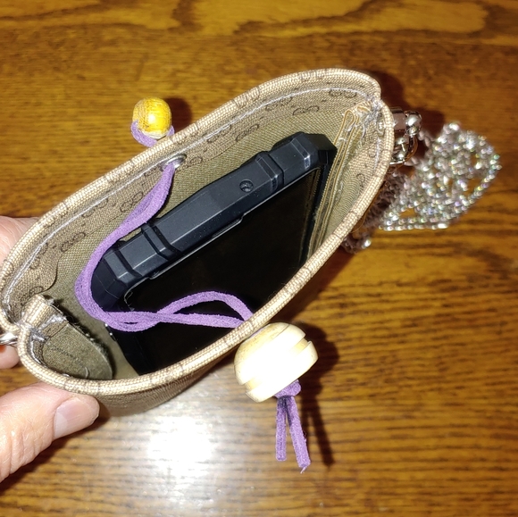 Authentic canvas cell phone carrier - Picture 3 of 10